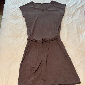 Old Navy Brown Knit Mini Dress